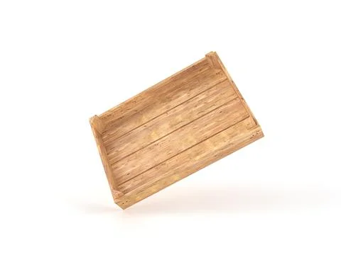 Wooden crate Stock Illustration