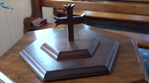 Wooden Cross 库存影片 40302298