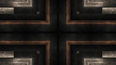 Wooden Cross Pattern Stock Footage 265998142