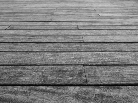 Wooden deck background pattern Stock Photos