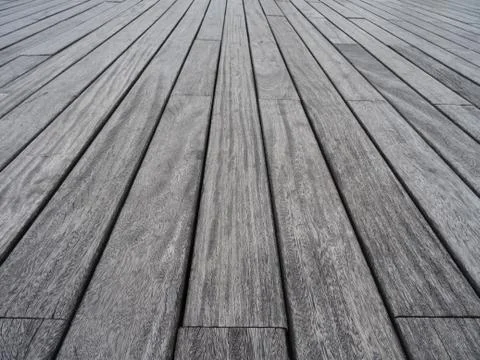 Wooden deck background pattern Stock Photos