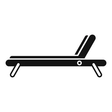 Wooden deck icon simple vector. Home interior furniture Ilustración de archivo