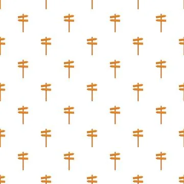 Wooden direction sign pattern representing choice concept Stock Illustration