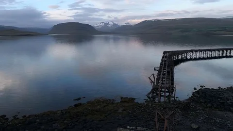 Wooden docks Stock Footage 81418209