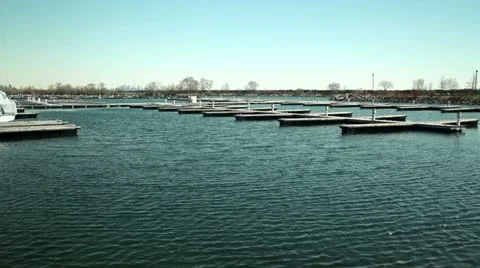 Wooden Docks HD Stock Footage 10876968