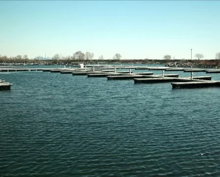 Wooden Docks PAL Stock Footage 10876966