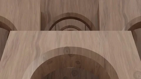 Wooden Domino Sequence Stock Footage 142059800