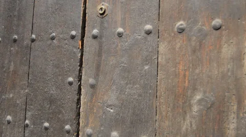 Wooden Door Down Video stock 50048876