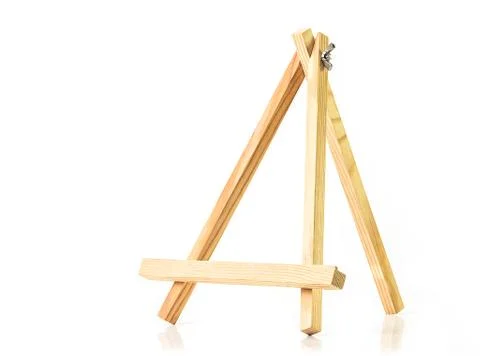 Wooden easel Stock Photos