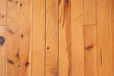 Wooden floor with grain pattern in simple layout Stock Photos