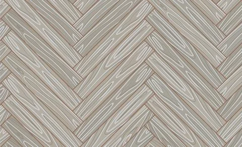 Wooden Floor Seamless Pattern, Timber Texture 库存插图
