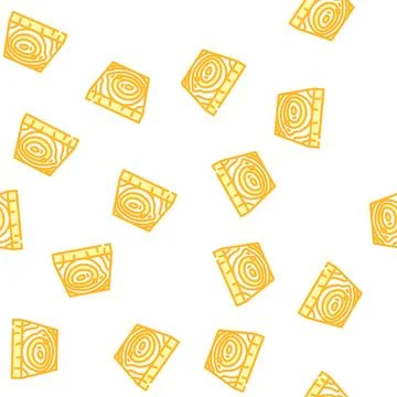 Wooden floor vector seamless pattern Stock Illustration