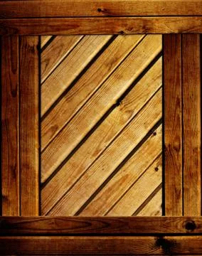 Wooden frame Stock Illustration