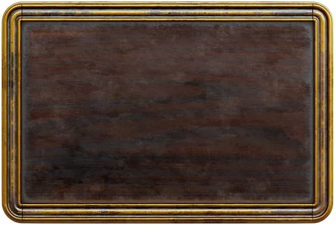 Wooden frame Stock Illustration
