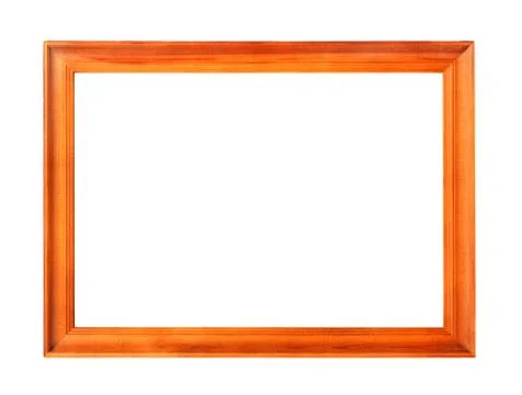 Wooden frame 스톡 사진