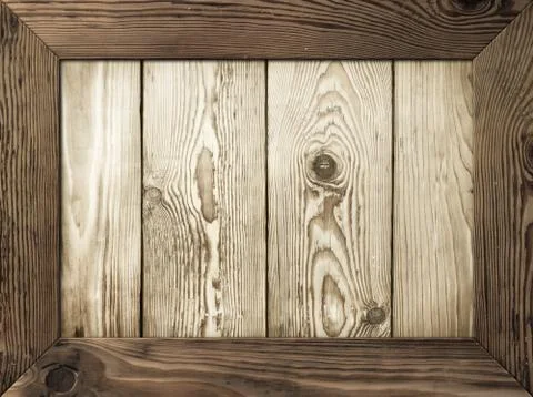 Wooden frame Stock Photos