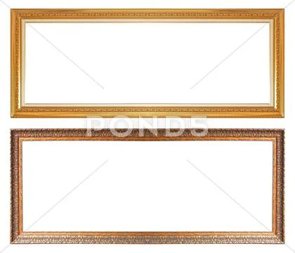 Wooden frame Stock Photos