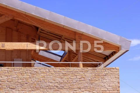 A wooden frame Stock Photos