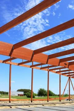 A wooden frame Stock Photos