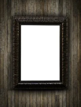 Wooden frame Stock Photos