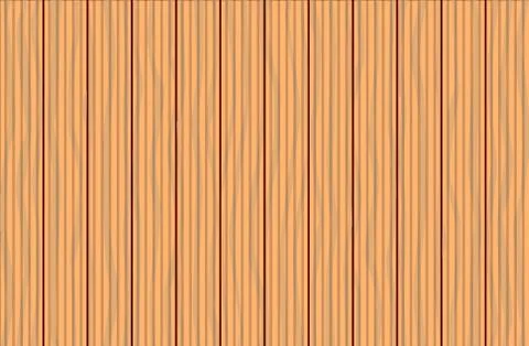 Wooden Grooved Decking Background Stock Illustration