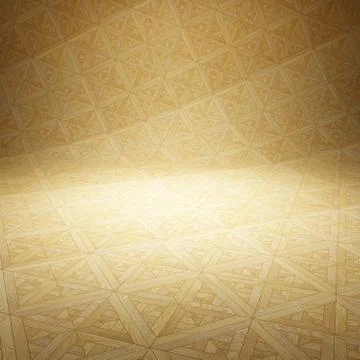 Wooden interior Stock-Illustration