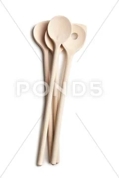 Wooden kitchen utensil Stock Photos