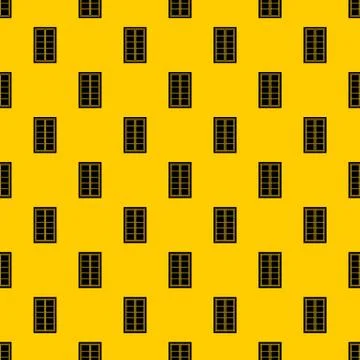 Wooden latticed window pattern Ilustración de archivo