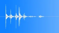 Wooden Log Thrown On Wooden Floor, Impact, Rolling, V2 Sound Effect