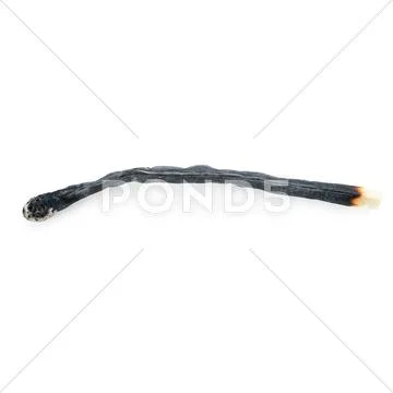 Wooden match isolated over the white background Stock Photos