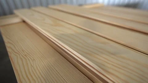Wooden material texture surface. Video stock 321828292