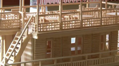 Wooden Model Video stock 10761209