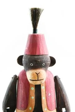 Wooden Monkey Stock Photos