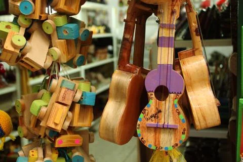 Wooden Objects Stockfoto's