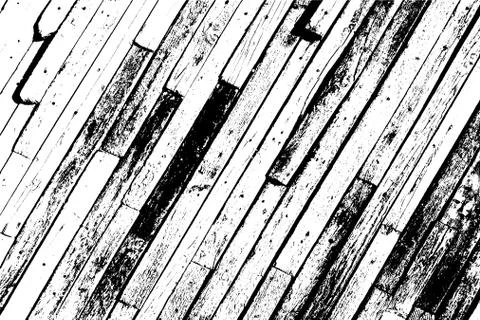 Wooden Overlay Background Stock Illustration