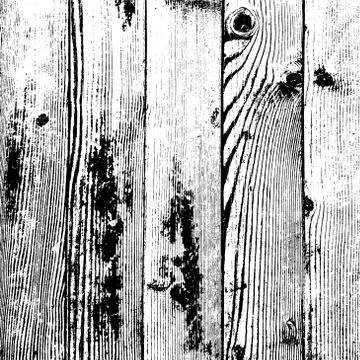 Wooden Overlay Texture Stock Illustration