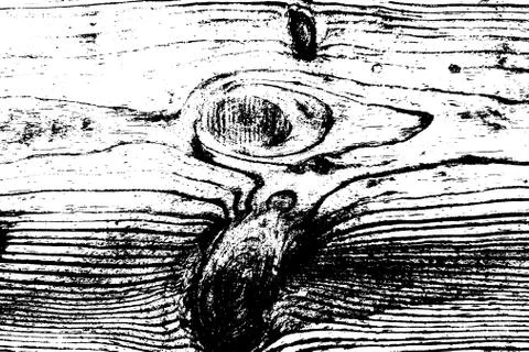 Wooden Overlay Texture 库存插图