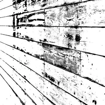 Wooden Overlay Texture Stock Illustration
