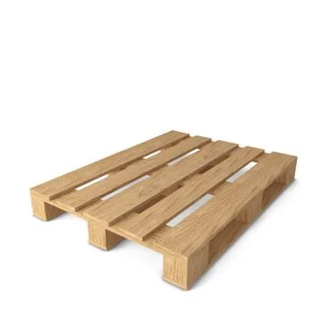 Wooden pallet Stock Illustration