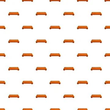 Wooden pallet pattern repeating for logistics background Stockillustratie