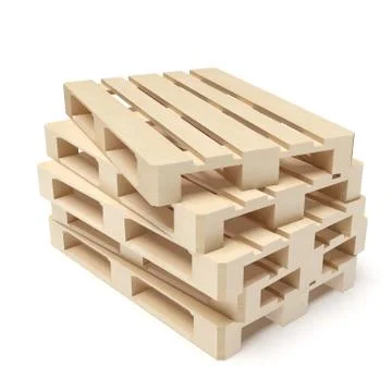 Wooden pallets イラスト素材