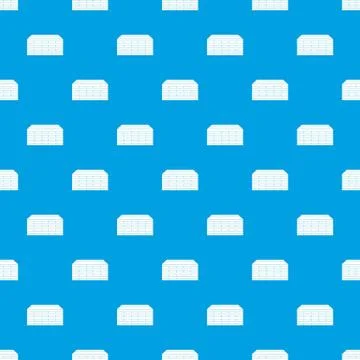Wooden pallets pattern seamless blue Stock Illustration