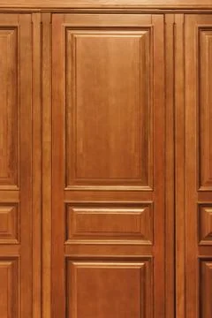 Wooden panel close up Stock Photos