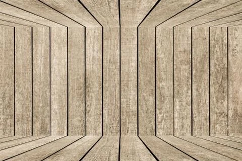 Wooden panel wall interior background Stock Photos