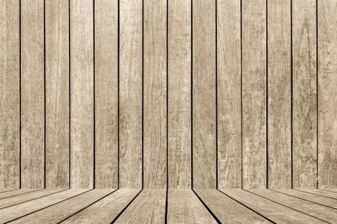 Wooden panel wall interior background Stock Photos