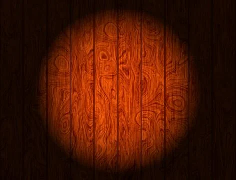 Wooden Panels Stock Illustration