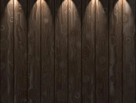 Wooden Panels Stock Illustration