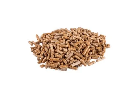 Wooden pellets Stock Photos