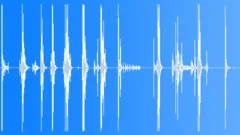 Wooden pieces falling on wooden surfaceSound Effect