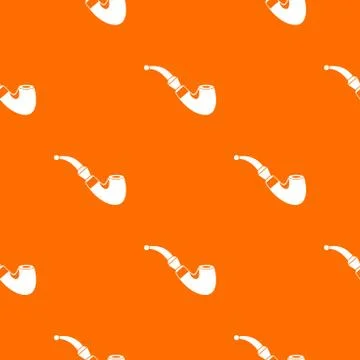 Wooden pipe pattern seamless Stock Illustration